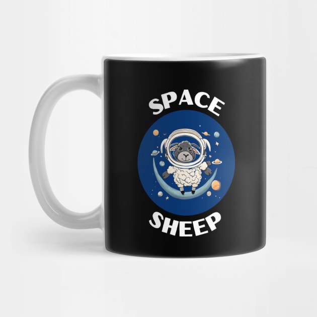 Space Sheep | Sheep Pun by Allthingspunny